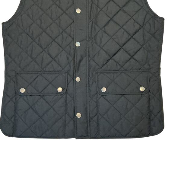UNTUCKit Men's Wynnwood Black Lightweight Quilted Puffer Vest Size Large NWT - Picture 4 of 15